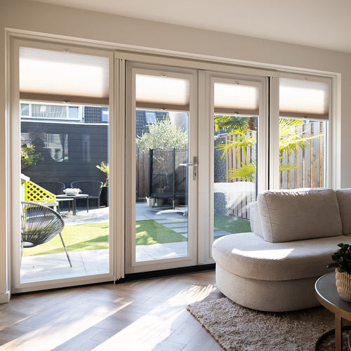 Plissé in frame zonder boren